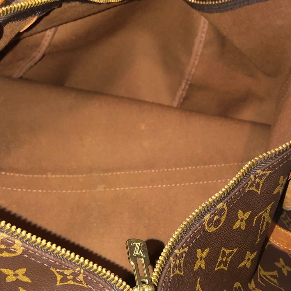Auth LOUIS VUITTON Monogram Keepall Boston Weekend Travel Bag LV 50 MB0990 - Picture 5 of 15
